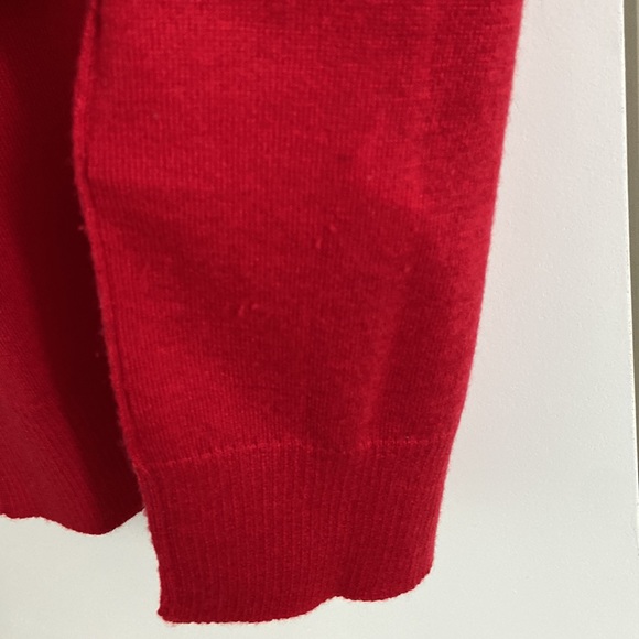 Dolce & Gabbana Cashmere Silk Short Sleeve Red Sweater XS - Picture 5 of 7
